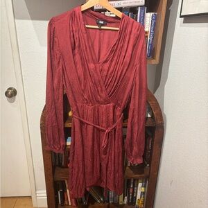 Paige Sevilla Belted Mini Dress